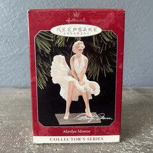 Vintage 1998 Marilyn Monroe Hallmark Keepsake Ornament 2nd in Series